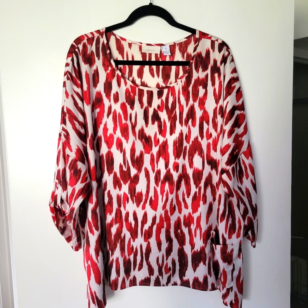 Plus size women's blouse Chicos